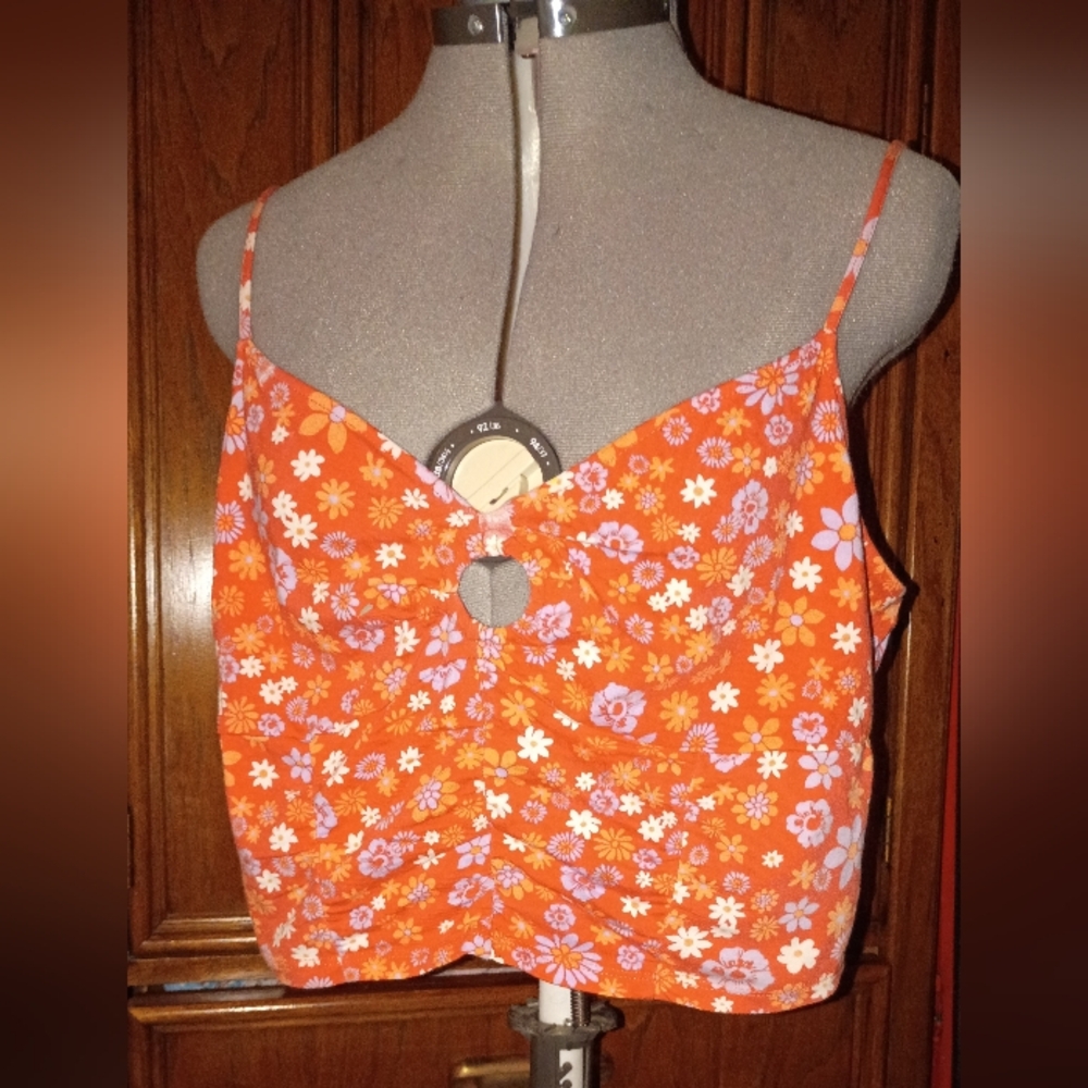 Beautiful strappy cotton summer top